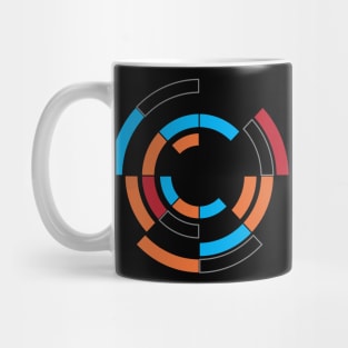 circles colorful deisgn Mug